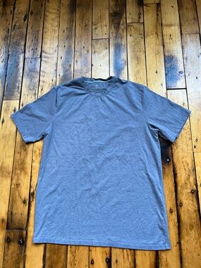 Free Fly Men’s XL Blue Tee Shirt Short Sleeve Bamboo Viscose Soft Performance